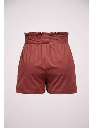 Short rouge ONLY pour femme