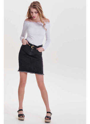 Jupe courte gris ONLY femme