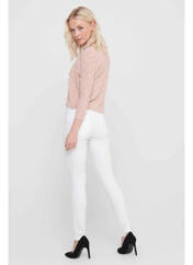 Jeans skinny blanc ONLY pour femme seconde vue