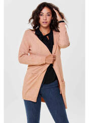 Gilet manches longues rose ONLY pour femme seconde vue