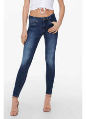 Jeans skinny bleu ONLY pour femme seconde vue