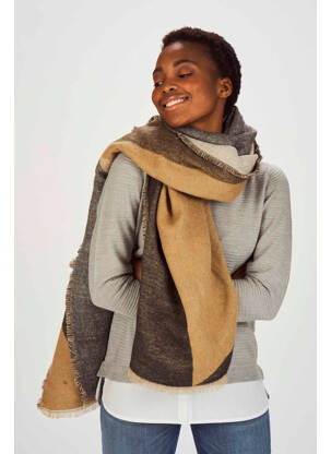 Echarpe marron ONLY femme