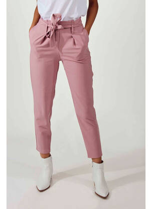 Pantalon slim rose ONLY femme