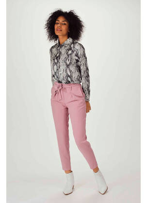 Pantalon slim rose ONLY femme
