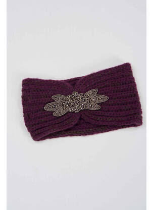 Bonnet violet ONLY femme