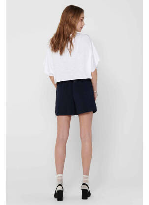 Short bleu ONLY femme
