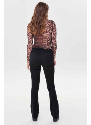 Jean coupe flare noir ONLY femme