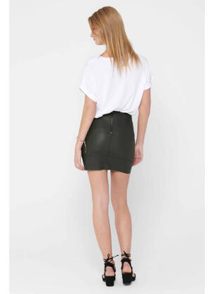 Jupe courte marron ONLY femme