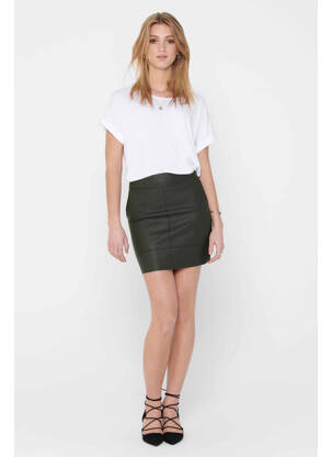 Jupe courte marron ONLY femme