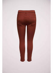 Jeans skinny marron ONLY pour femme seconde vue