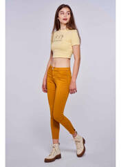 Legging jaune ONLY pour femme seconde vue