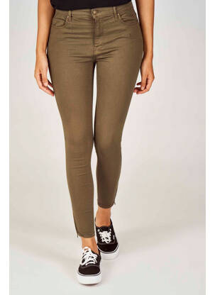 Pantalon slim vert ONLY pour femme