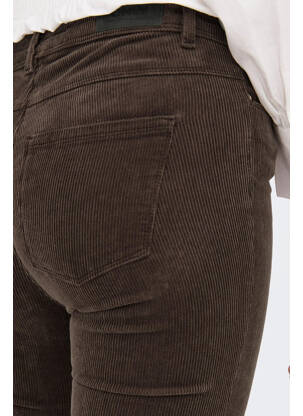 Pantalon droit marron ONLY femme