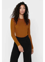 Pull orange ONLY pour femme seconde vue