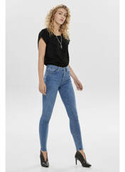 Jeans skinny bleu ONLY pour femme seconde vue