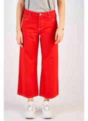 Pantalon flare rouge ONLY pour femme seconde vue