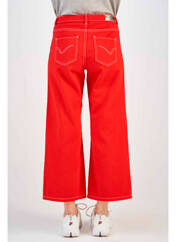 Pantalon flare rouge ONLY pour femme seconde vue