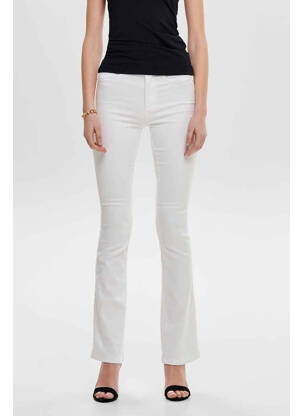 Pantalon droit blanc ONLY femme
