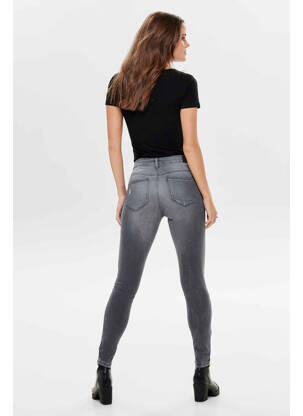 Jeans skinny gris ONLY femme