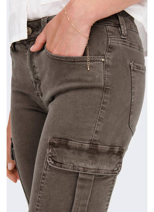 Pantalon cargo marron ONLY femme