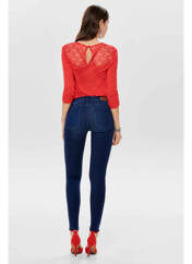Jeans skinny bleu ONLY pour femme seconde vue