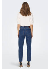 Jean coupe Mom bleu ONLY pour femme seconde vue