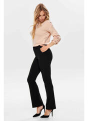 Pantalon flare noir ONLY pour femme seconde vue