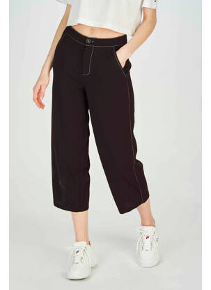 Pantalon 7/8 noir JACQUELINE DE YONG pour femme