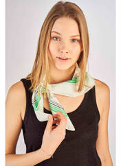 Foulard vert ONLY pour femme seconde vue
