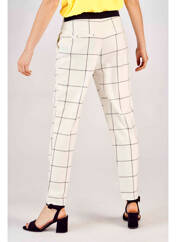 Pantalon droit blanc ONLY pour femme seconde vue