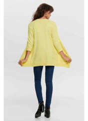 Gilet manches longues jaune ONLY pour femme seconde vue