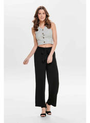 Pantalon flare noir ONLY pour femme seconde vue