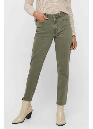 Jeans coupe slim vert ONLY femme