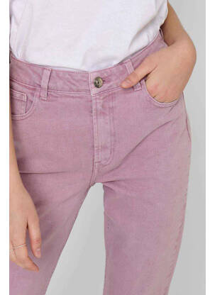Jean coupe mom violet ONLY femme
