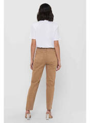 Jean coupe Mom marron ONLY pour femme seconde vue