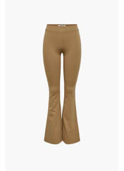 Pantalon flare marron ONLY pour femme seconde vue