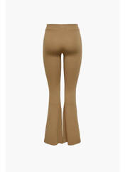 Pantalon flare marron ONLY pour femme seconde vue