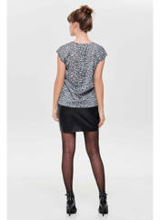 T-shirt argent ONLY pour femme seconde vue