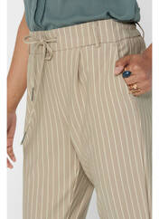 Pantalon chino beige ONLY pour femme seconde vue