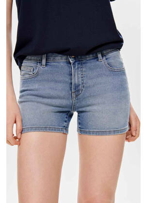 Short bleu ONLY femme