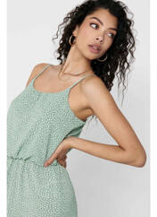 Robe longue vert ONLY pour femme seconde vue