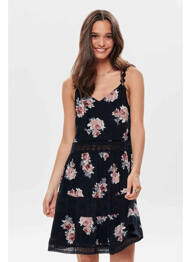 Robe courte bleu ONLY femme