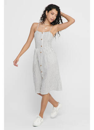 Ensemble robe blanc ONLY pour femme