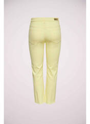 Pantalon droit jaune JACQUELINE DE YONG pour femme seconde vue