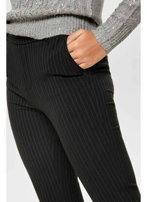 Pantalon droit noir ONLY femme
