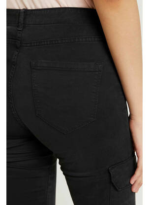 Pantalon slim noir ONLY femme