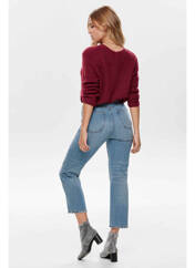 Jean coupe Mom bleu ONLY pour femme seconde vue