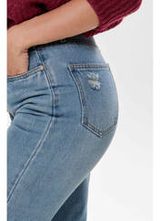 Jean coupe Mom bleu ONLY pour femme seconde vue
