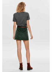 Jupe courte vert ONLY pour femme seconde vue