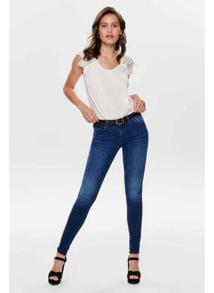 Jeans skinny bleu ONLY pour femme